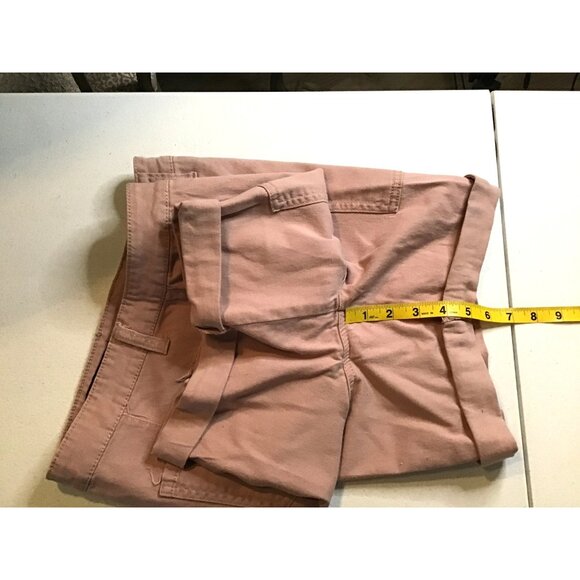 JONES NEW YORK- WOMENS BLUSH 97% COTTON UTILITY SHORTS SIZE 12 - Picture 5 of 6